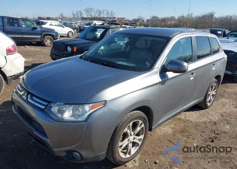 2014 Mitsubishi Outlander Se z USA, uszkodzony, nr VIN JA4AZ3A31EZ003801